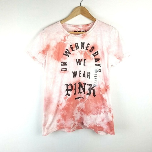 Mean Girls Tops - NWT Mean Girls On Wednesdays We Wear Pink T Shirt